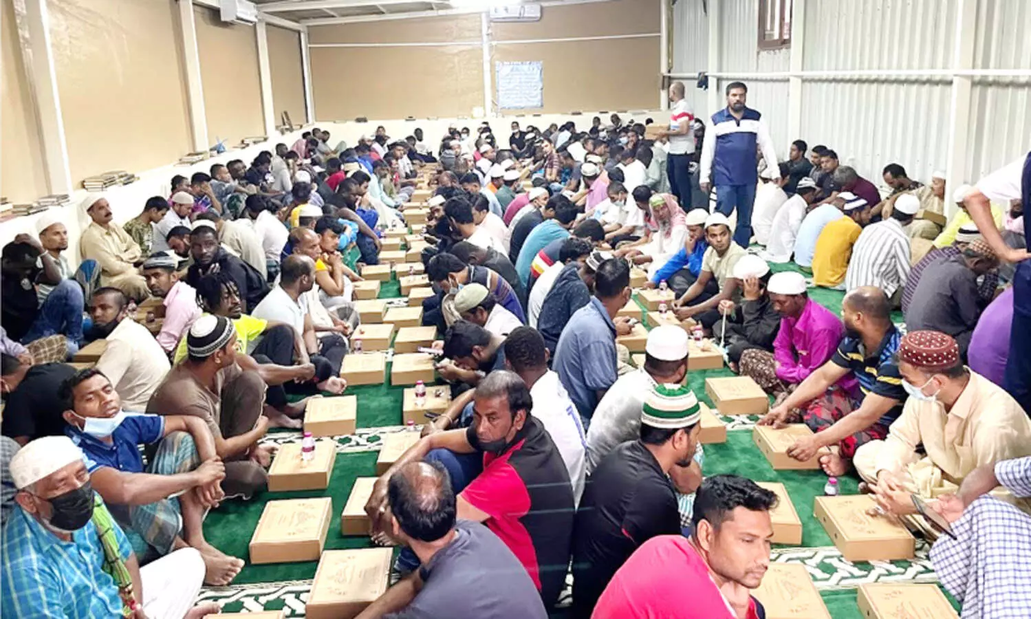 തൊഴിലാളികള്‍ക്ക് ആശ്വാസമായി കള്‍ച്ചറല്‍ ഫോറം കമ്യൂണിറ്റി ഇഫ്താര്‍