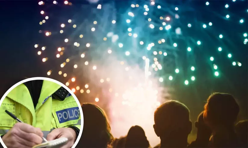 കരിമരുന്നുപ്രയോഗത്തിൽ മുന്നറിയിപ്പുമായി പൊലീസ്