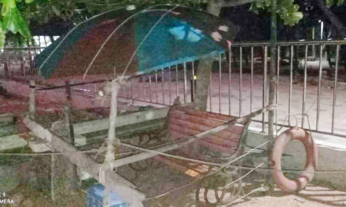 സാൻഡ് ബാങ്ക്സിൽ ലൈഫ് ഗാർഡുകൾക്ക് വിശ്രമിക്കാനിടമില്ല