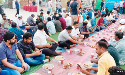 ജി​ദ്ദ ഹം​ദാ​നി​യ്യ ഏ​രി​യ കെ.​എം.​സി.​സി ഇ​ഫ്‌​താ​ർ