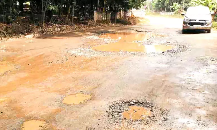 East Kambalam-Nellad Road