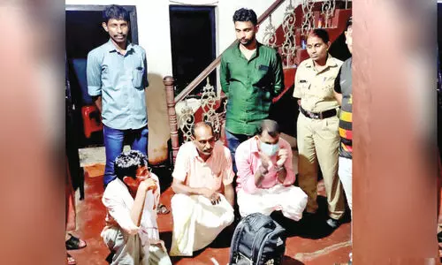 മുക്കത്ത് 14 കിലോ കഞ്ചാവുമായി അഞ്ചുപേർ പിടിയിൽ