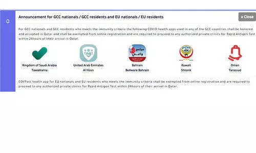 ജി.​സി.​സി, ഇ.​യു പൗ​ര​ന്മാ​ർ​ക്കും താ​മ​സ​ക്കാ​ർ​ക്കും ഇ​ഹ്​​തി​റാ​സ്​