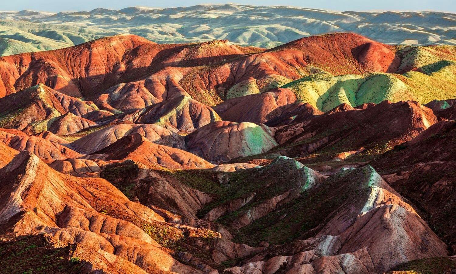 Aladaglar rainbow mountains and hills Aladaglar rainbow mountains and hills
