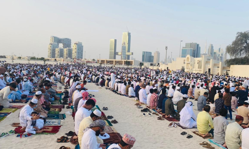 ഗൾഫിൽ പെരുന്നാൾ ആഘോഷങ്ങൾക്ക് തുടക്കം