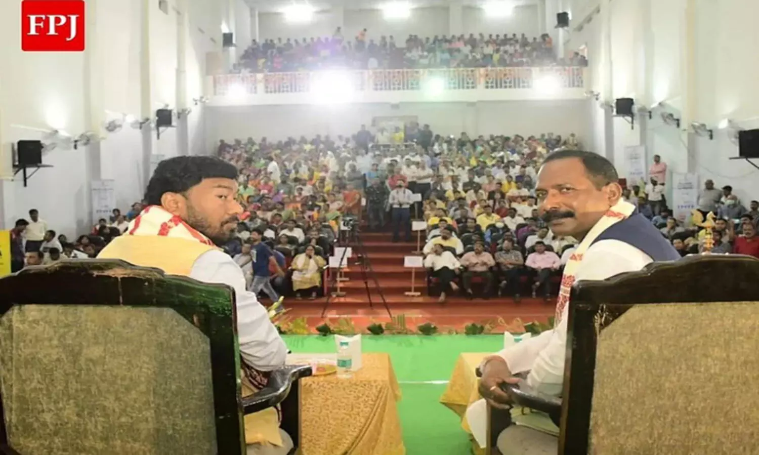 കേന്ദ്ര മന്ത്രി പങ്കെടുത്ത ചടങ്ങിൽ സ്ക്രീനിൽ തെളിഞ്ഞത് അശ്ലീല വിഡിയോ; ഒരാൾ കസ്റ്റഡിയിൽ