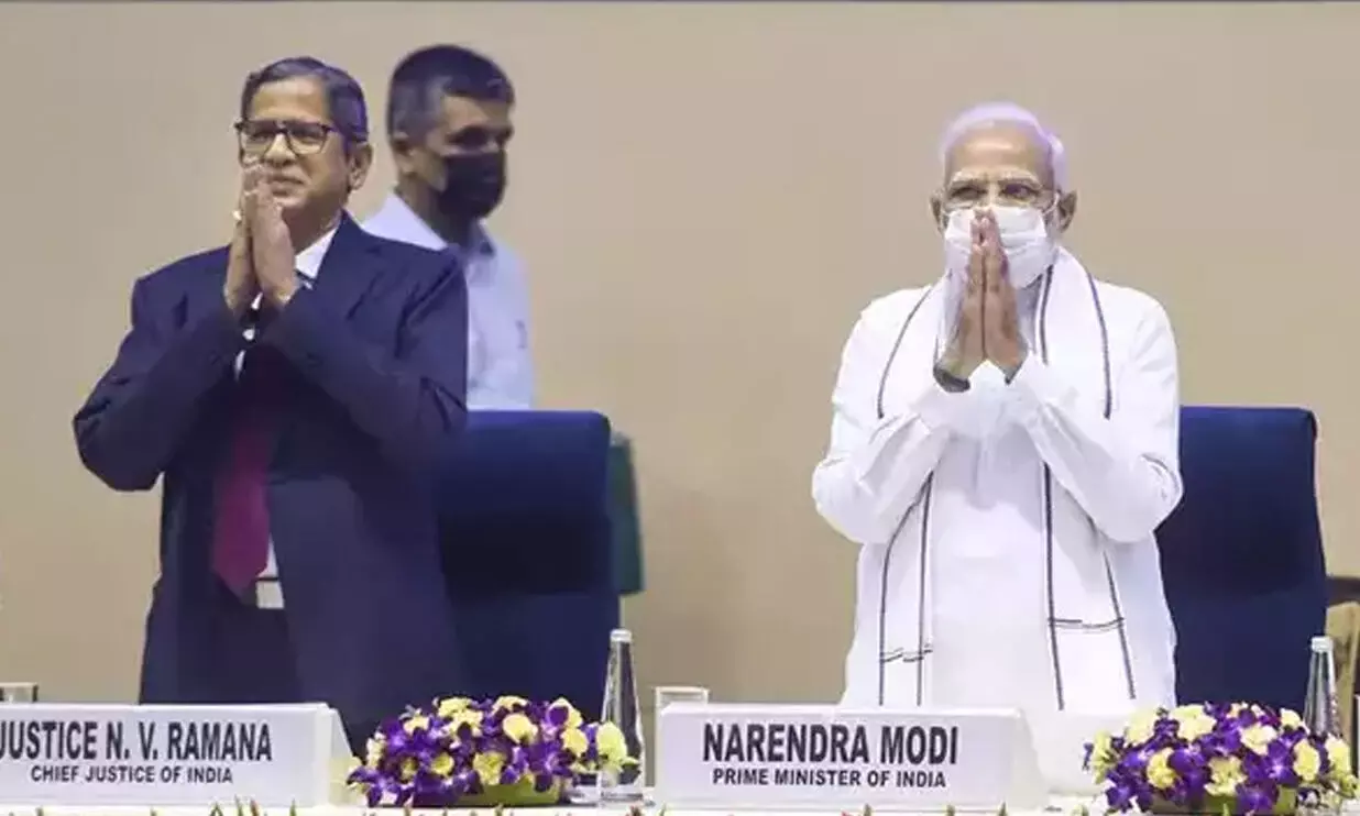 NV Ramana-Modi