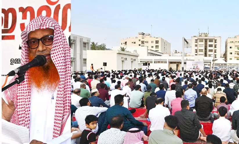 ഈദ് ഗാഹുകൾ സംഘടിപ്പിച്ചു ഈദ് ഗാഹുകൾ സംഘടിപ്പിച്ചു