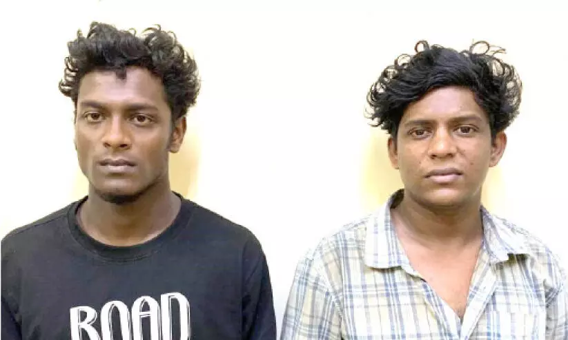 മോഷ്ടിച്ച ബൈക്കുമായി ദേശീയ ജൂഡോ ചാമ്പ്യൻ ഉൾപ്പെടെ രണ്ട് പേർ പിടിയിൽ