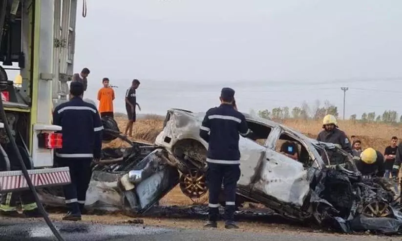 ജീസാനിൽ വാഹനാപകടം; ഏഴുമരണം, ഒരാൾക്ക് പരിക്ക് ജീസാനിൽ വാഹനാപകടം; ഏഴുമരണം, ഒരാൾക്ക് പരിക്ക്