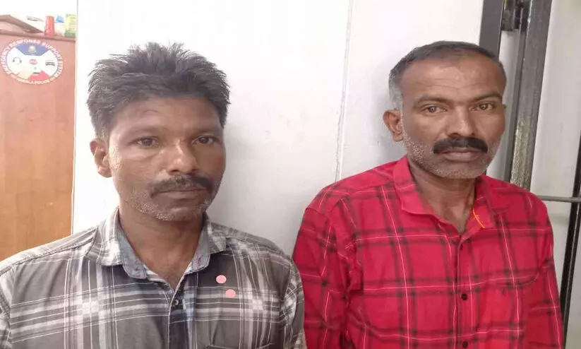 മോഷണ കേസിലെ പ്രതികൾ അറസ്റ്റിൽ മോഷണ കേസിലെ പ്രതികൾ അറസ്റ്റിൽ