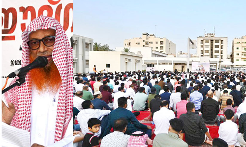 ഈദ് ഗാഹുകൾ സംഘടിപ്പിച്ചു