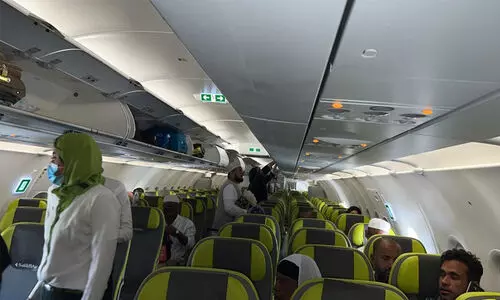 മടക്കയാത്ര മുടങ്ങി ജിദ്ദ എയർപ്പോർട്ടിൽ കുടുങ്ങിയ മലയാളി ഉംറ തീർഥാടകരുടെ പ്രശ്​നത്തിന്​ പരിഹാരം