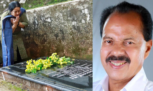 പി.ടിയുടെ ഓർമകൾക്ക് മുന്നിൽ വിതുമ്പലോടെ ഉമ