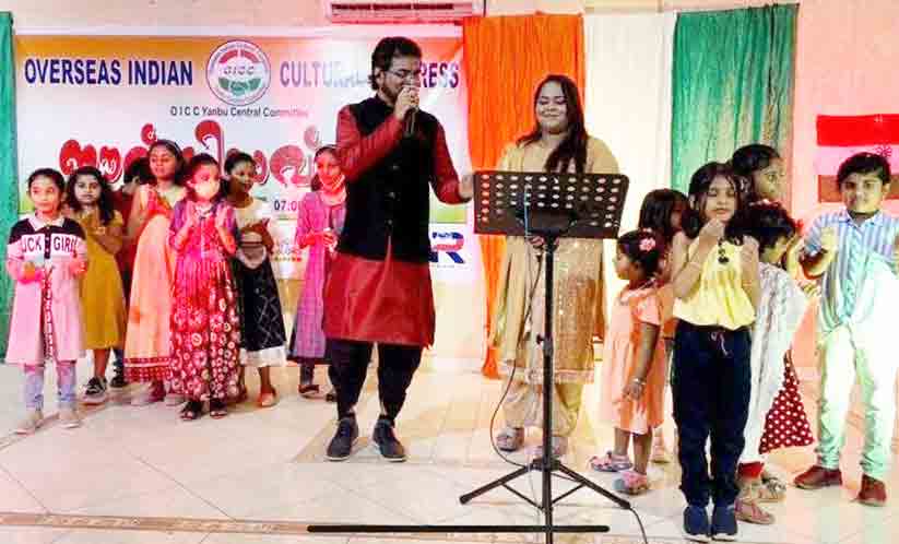 യാംബുവിൽ പ്രവാസികൾക്ക് ആവേശമായി ഒ.ഐ.സി.സി ഈദ് നിലാവ് യാംബുവിൽ പ്രവാസികൾക്ക് ആവേശമായി ഒ.ഐ.സി.സി ഈദ് നിലാവ്