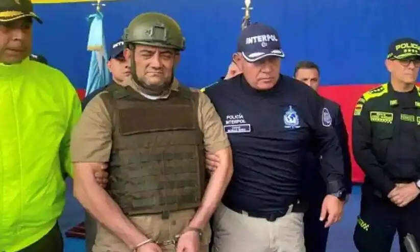 മാ​ഫി​യ ത​ല​വ​ൻ ഒ​ടോ​നീ​ലി​നെ കൊ​ളം​ബി​യ യു.​എ​സി​ലേ​ക്ക് നാ​ടു ക​ട​ത്തി