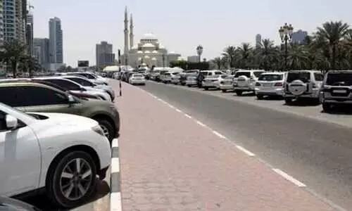 ഷാർജയിൽ 1,400 സ്ലോട്ടുകൾ പണമടച്ചുള്ള പാർക്കിങ് മേഖലയാക്കി മാറ്റി