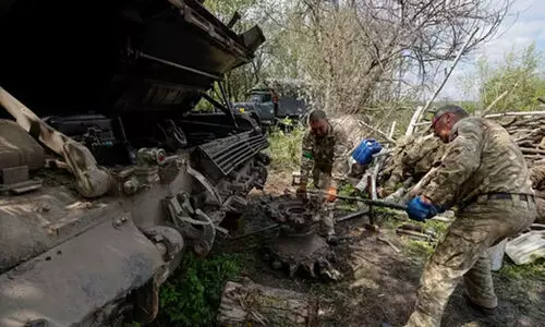 മരിയുപോൾ ഉരുക്കുഫാക്ടറിയിൽ വൻ ആക്രമണം മരിയുപോൾ ഉരുക്കുഫാക്ടറിയിൽ വൻ ആക്രമണം