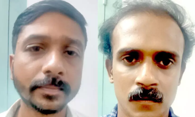 വീട്ടമ്മയെ പീഡിപ്പിച്ചെന്ന് പരാതി; രണ്ടു പേർ അറസ്റ്റിൽ