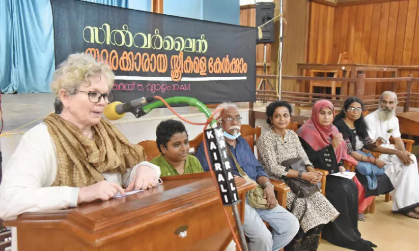 കെ-റെയിൽ വർഗപ്രശ്നമല്ലാതാകുന്നത് എങ്ങനെയെന്ന് സി.പി.എം വ്യക്തമാക്കണം -സാറ ജോസഫ്