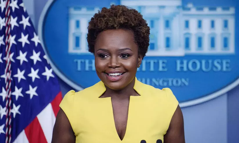 കരീൻ ജീൻ പിയറി വൈറ്റ്ഹൗസ് പ്രസ് സെക്രട്ടറി കരീൻ ജീൻ പിയറി വൈറ്റ്ഹൗസ് പ്രസ് സെക്രട്ടറി