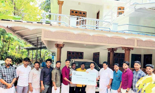 രണ്ട് വയസ്സുകാരന്‍റെ ചികിത്സക്ക് റമദാൻ രാവുകളിൽ യുവാക്കൾ സ്വരൂപിച്ചത് 3,33,333 രൂപ