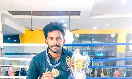 മുയ് തായ് ചാമ്പ്യൻഷിപ്പിൽ എഡ്വിൻ ജി. സുനിലിന് സ്വർണം