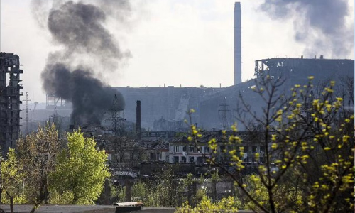 മരിയുപോൾ ഉരുക്ക് ഫാക്ടറിയിൽ ശക്തമായ ചെറുത്തുനിൽപ്; 500 പേരെ ഒഴിപ്പിച്ചു