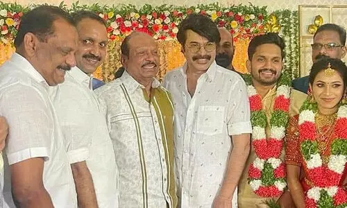 കെ. സുരേന്ദ്രന്‍റെ മകന്റെ വിവാഹത്തിന് പ്രമുഖർ പങ്കെടുത്തു