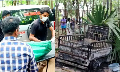 ഭർത്താവ് തീകൊളുത്തി കൊന്ന ജാസ്മിനും മകൾക്കും ഒരുനോക്ക് കാണാനാവാതെ യാത്രാമൊഴി