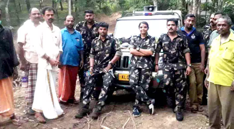 വന്യമൃഗ ശല്യം രൂക്ഷമായ ആദിവാസി മേഖലകളിൽ ദ്രുതകർമ സേന ഇറങ്ങി