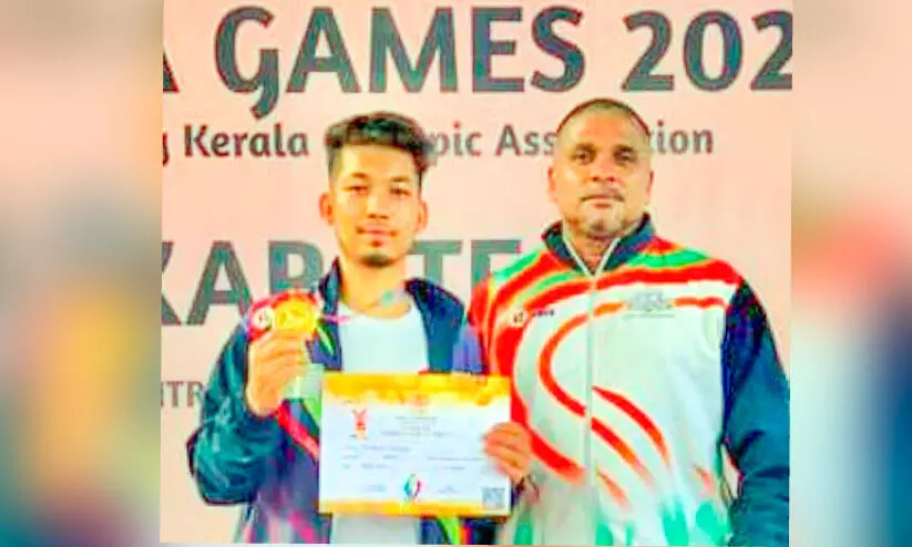 Deepankar wins gold for Kerala