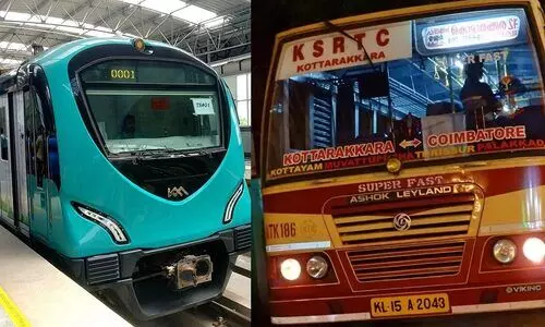ശമ്പളം നൽകുന്നതിൽ കെ.എസ്​.ആർ.ടി.സിക്കും കൊച്ചി മെട്രോക്കും രണ്ടു നീതി; ദിവസം 60,359 യാത്രക്കാരുള്ള  മെട്രോയുടെ നഷ്ടം പ്രതിദിനം ഒരു കോടി രൂപ
