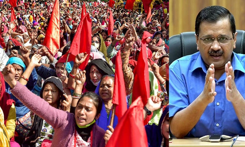 കെജ്‌രിവാൾ സർക്കാർ ജനാധിപത്യവിരുദ്ധരെന്ന്; 991 അങ്കണവാടി ജീവനക്കാരുടെ കൂട്ടപ്പിരിച്ചുവിടലിനെതിരെ   നിരാഹാര സമരവുമായി യൂനിയൻ