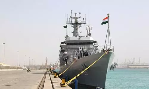 സംയുക്ത സൈനിക പരിശീലനം:​ ഇന്ത്യൻ യുദ്ധകപ്പലുകൾ സൗദി തീരത്ത്