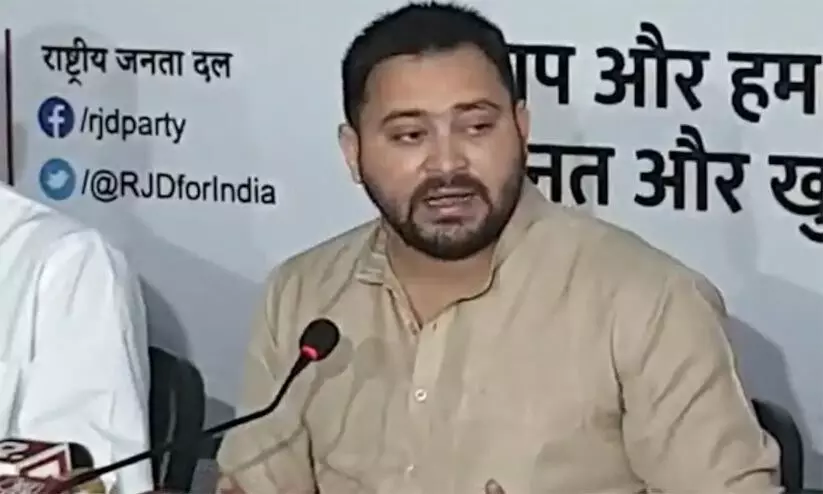 ആരാണ് അയാൾ? ബിഹാറിൽ വികസനമില്ലെന്ന പ്രശാന്ത് കിഷോറിന്‍റെ പ്രസ്താവനക്കെതിരെ തേജസ്വി യാദവ്