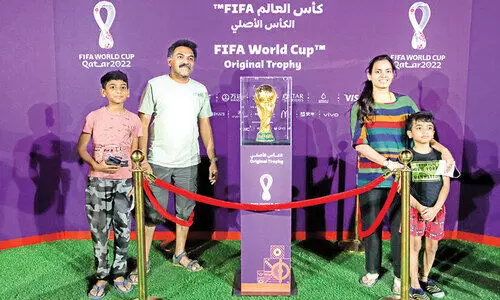 ക​പ്പ്​ ക​ണ്ട ആ​വേ​ശം