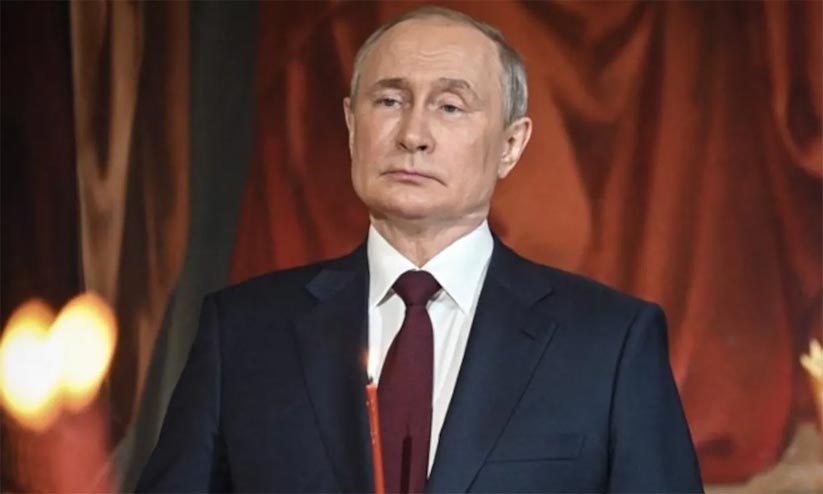 1945ലെ പോലെ ഇത്തവണയും വിജയം നമുക്കൊപ്പം; യുക്രെയ്ൻ യുദ്ധം ചൂണ്ടിക്കാട്ടി വ്ലാദിമിർ പുടിൻ 1945ലെ പോലെ ഇത്തവണയും വിജയം നമുക്കൊപ്പം; യുക്രെയ്ൻ യുദ്ധം ചൂണ്ടിക്കാട്ടി വ്ലാദിമിർ പുടിൻ