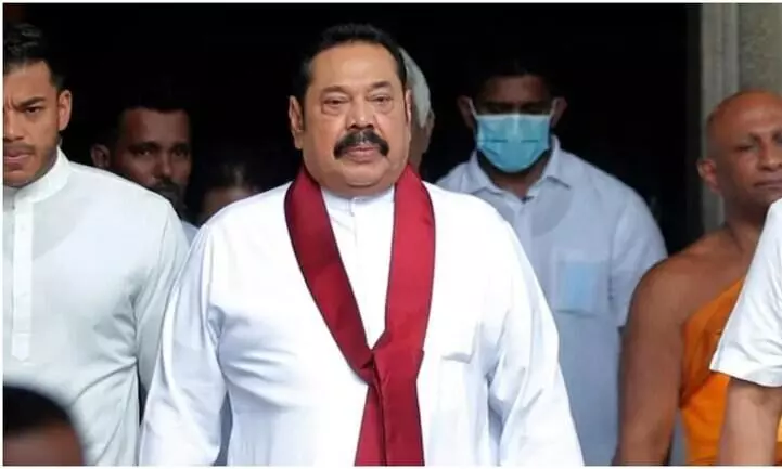 ശ്രീലങ്കൻ പ്രധാനമന്ത്രി മഹിന്ദ രാജപക്സ രാജിവെച്ചു ശ്രീലങ്കൻ പ്രധാനമന്ത്രി മഹിന്ദ രാജപക്സ രാജിവെച്ചു