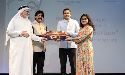 ടാഗോറിന്‍റെ ജന്മവാർഷികം ഇന്ത്യൻ കോൺസുലേറ്റിൽ ആഘോഷിച്ചു