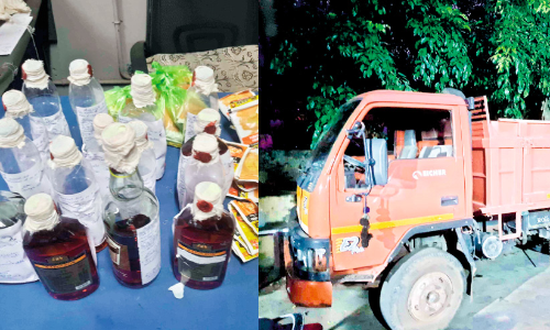 Police combing operation 15 cases registered