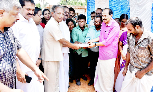 ഭവന നിർമാണ പദ്ധതിക്ക് തുടക്കം കുറിച്ചു