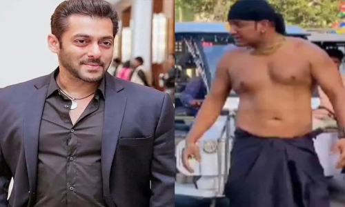 പൊതുസ്ഥലത്ത് വിഡിയോ ചിത്രീകരിച്ച് ഗതാഗത തടസമുണ്ടാക്കി; സൽമാന്‍ ഖാന്‍റെ അപരൻ കസ്റ്റഡിയിൽ -വിഡിയോ