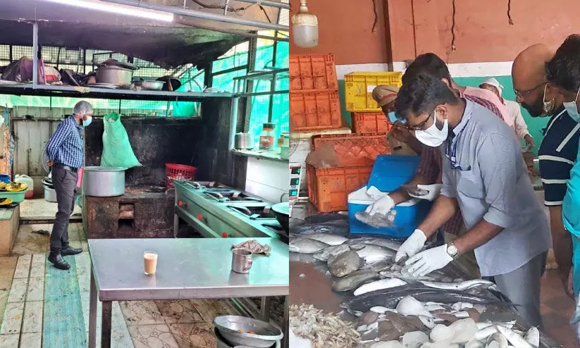 ഭക്ഷ്യസുരക്ഷ പരിശോധന; കോഴിക്കോട് ജില്ലയിൽ 17 കടകൾക്ക് പിഴ ഭക്ഷ്യസുരക്ഷ പരിശോധന; കോഴിക്കോട് ജില്ലയിൽ 17 കടകൾക്ക് പിഴ