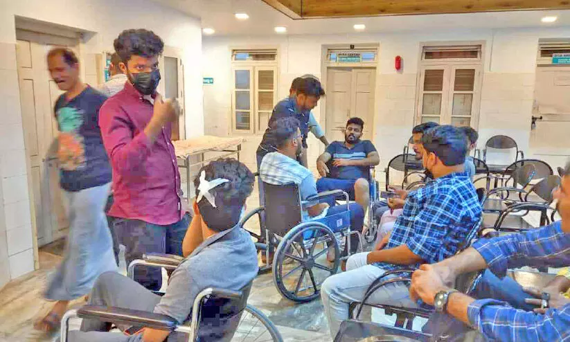 എ​സ്.​ഡി.​പി.​ഐ- മുസ്ലിം ലീ​ഗ് സം​ഘ​ർ​ഷം; ആറ് ലീഗ് പ്രവർത്തകർക്ക് പരിക്ക്