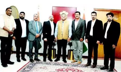 തി​രു​വ​ല്ല പ്ര​വാ​സി ​അ​സോ​സി​യേ​ഷ​ൻ ഭാ​ര​വാ​ഹി​ക​ൾ അം​ബാ​സ​ഡ​റെ സ​ന്ദ​ർ​ശി​ച്ചു