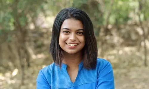 സേറ മറിയം ബിന്നി എൻ.എസ്​.യു ദേശീയ കോഓഡിനേറ്റർ