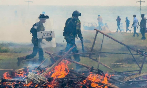 വെടിവെക്കാൻ അധികാരം നൽകിയിട്ടില്ല; വാർത്ത നിഷേധിച്ച് ശ്രീലങ്കൻ സൈന്യം
