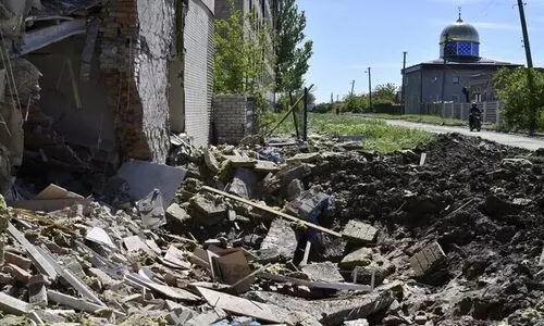 മരിയുപോളിൽ ആക്രമണം രൂക്ഷം മരിയുപോളിൽ ആക്രമണം രൂക്ഷം