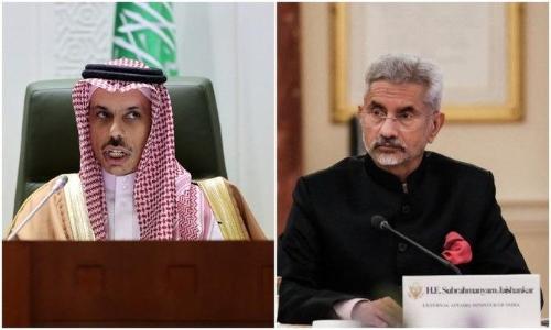 saudi and indian ministers